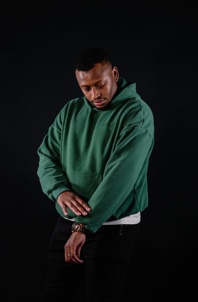 SOBEIT DROP-SHOULDER HOODIE