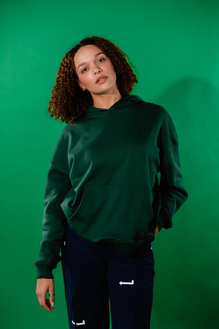 SOBEIT DROP-SHOULDER HOODIE